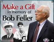 Make a Gift in Memory of Bob Feller