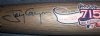 Tony Gwynn signed Hank Aaron 715 25th anniversary bat