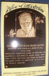 Babe Ruth HOF Plaque Card signed by Julia Ruth Stevens