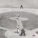 Bob Feller - Joe DiMaggio giclee by James Fiorentino