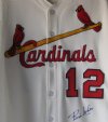 Bill White Signed St Louis Cardinals Jersey