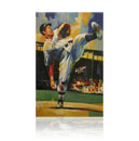 Bob Feller Canvas Art - signed